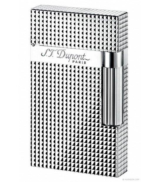 S.T. Dupont Silver Diamond Head Puro Çakmağı 16184