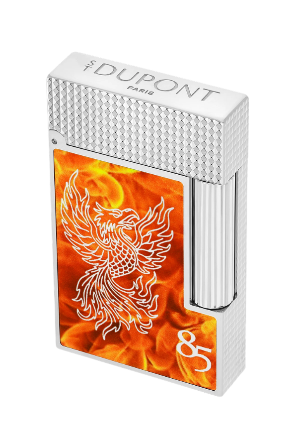 S.T. Dupont Ligne 2 85th Anniversary Gümüş Turuncu Puro Çakmağı 16085PCL
