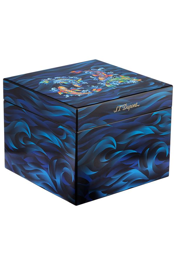 S.T. Dupont Koifish Lacivert Puro Kutusu 1397 - TR7402