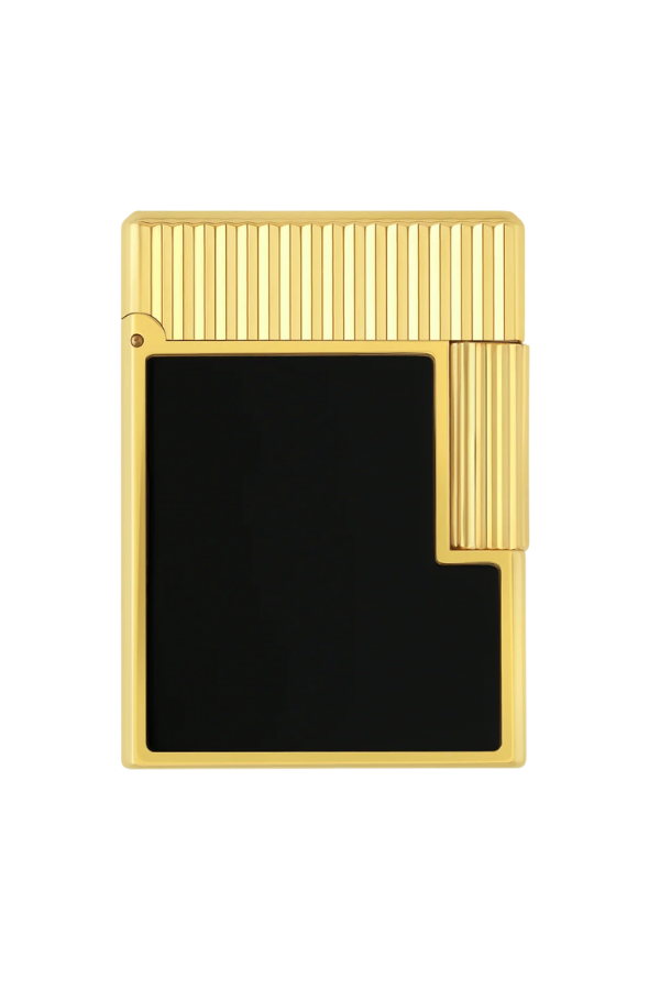 S.T. Dupont Ligne 1 Gold-Siyah Puro Çakmağı 14120
