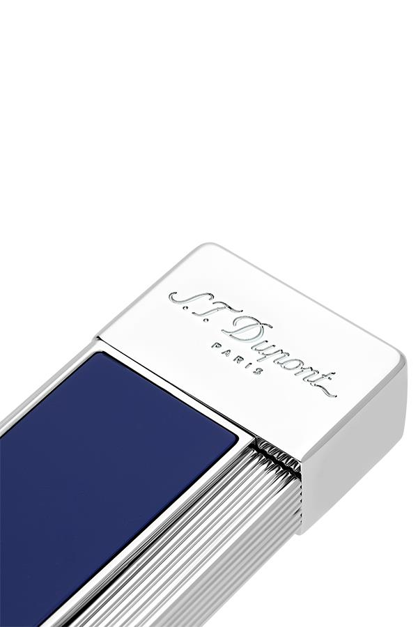 S.T. Dupont Twiggy Mavi-Krom Puro Çakmağı 30005 - TR7395