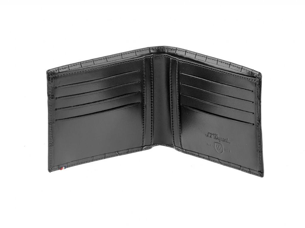 S.T. Dupont Deri Siyah Cüzdan 180063