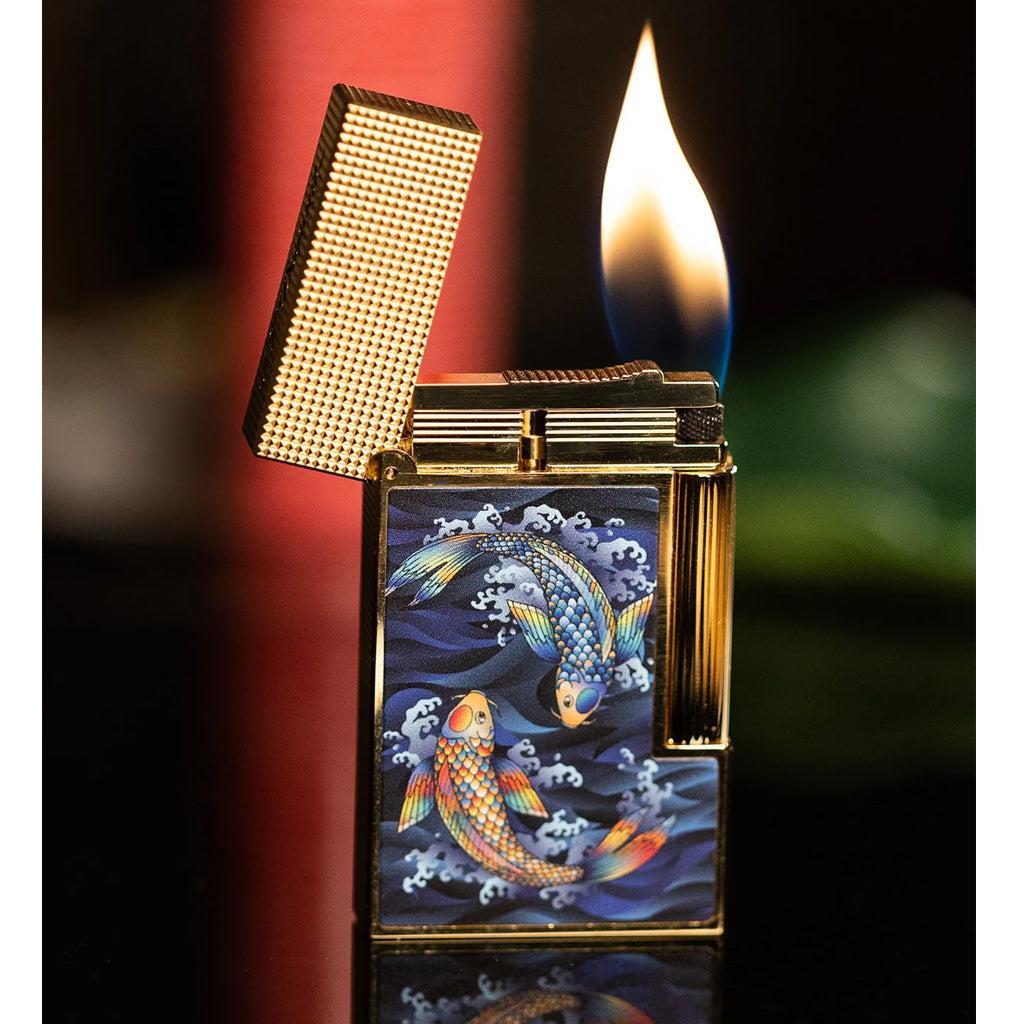S.T. Dupont Ligne 2 Koifish Puro Çakmağı 016397SH - TR6909