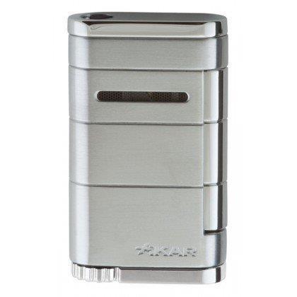 Xikar Allume Tek Torch Pürmüz Gümüş Puro Çakmağı