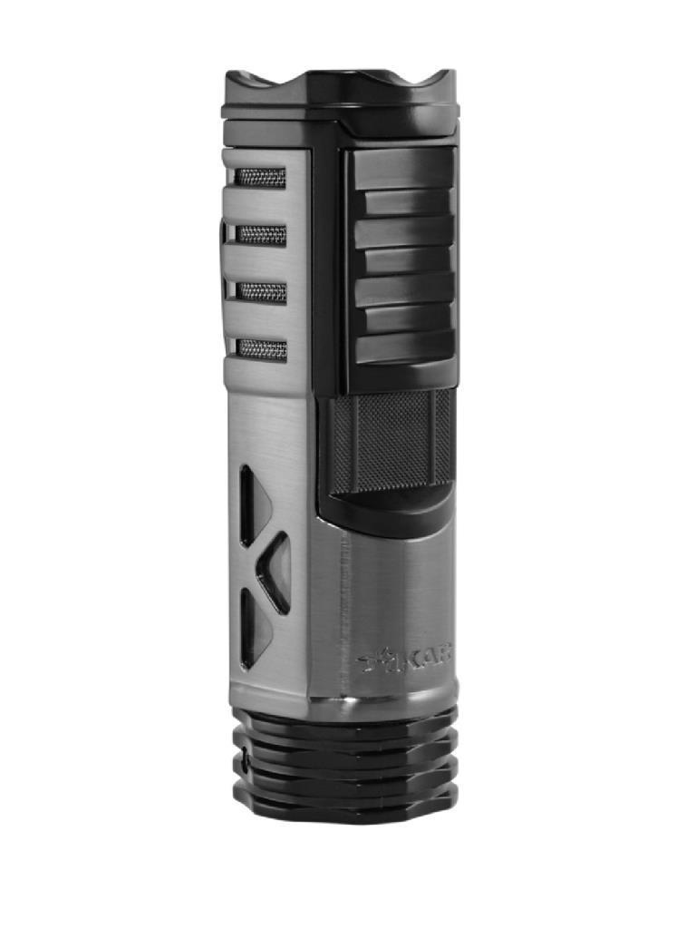 Xikar Tactical Single Lighter Gunmetal Black Puro Çakmağı