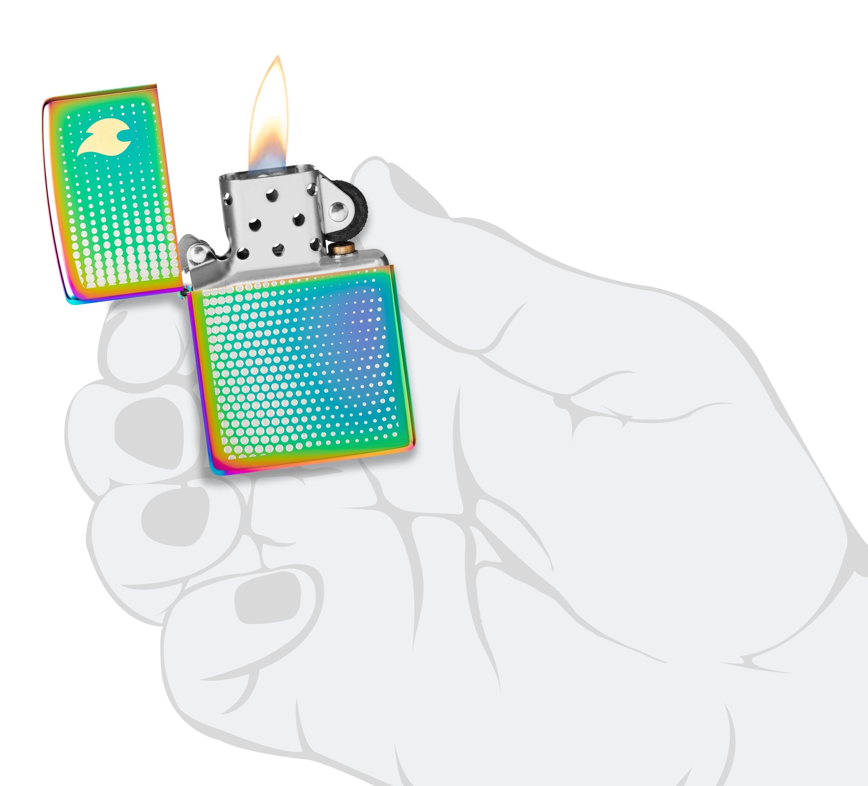 Zippo Çakmak 151 Dots And Flame Design 46569-120467