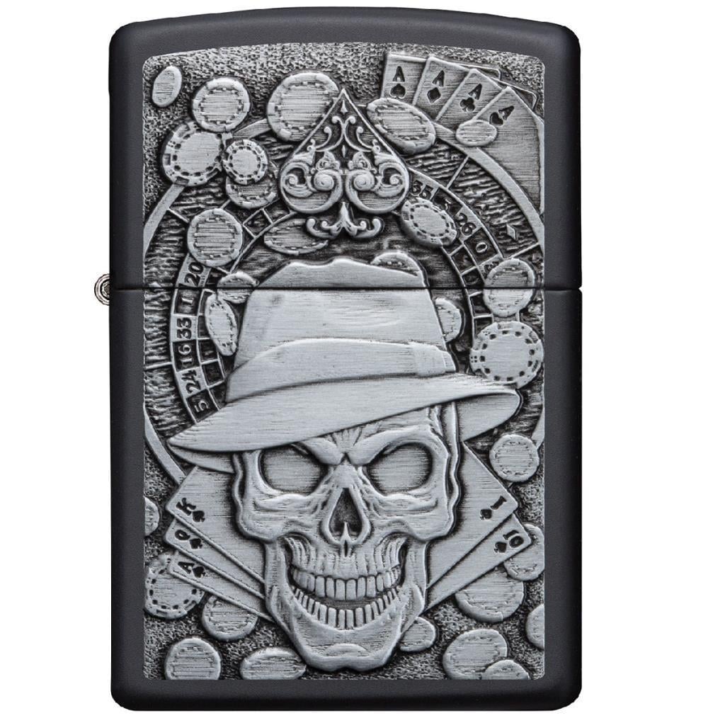 Zippo Çakmak 218 Gambling Skull 49183-078935