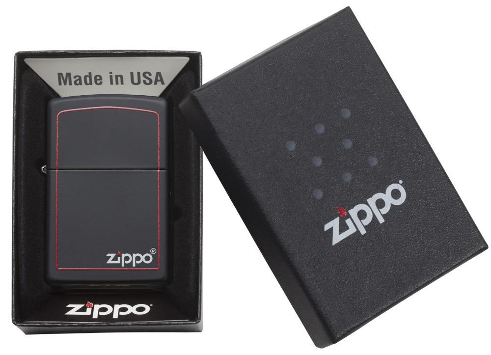 Zippo Çakmak 218Zb Reg Black/Z-Brdr 218Zb-000056