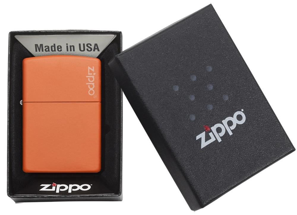 Zippo Çakmak 231Zl Zippo Logo Orange TR3259