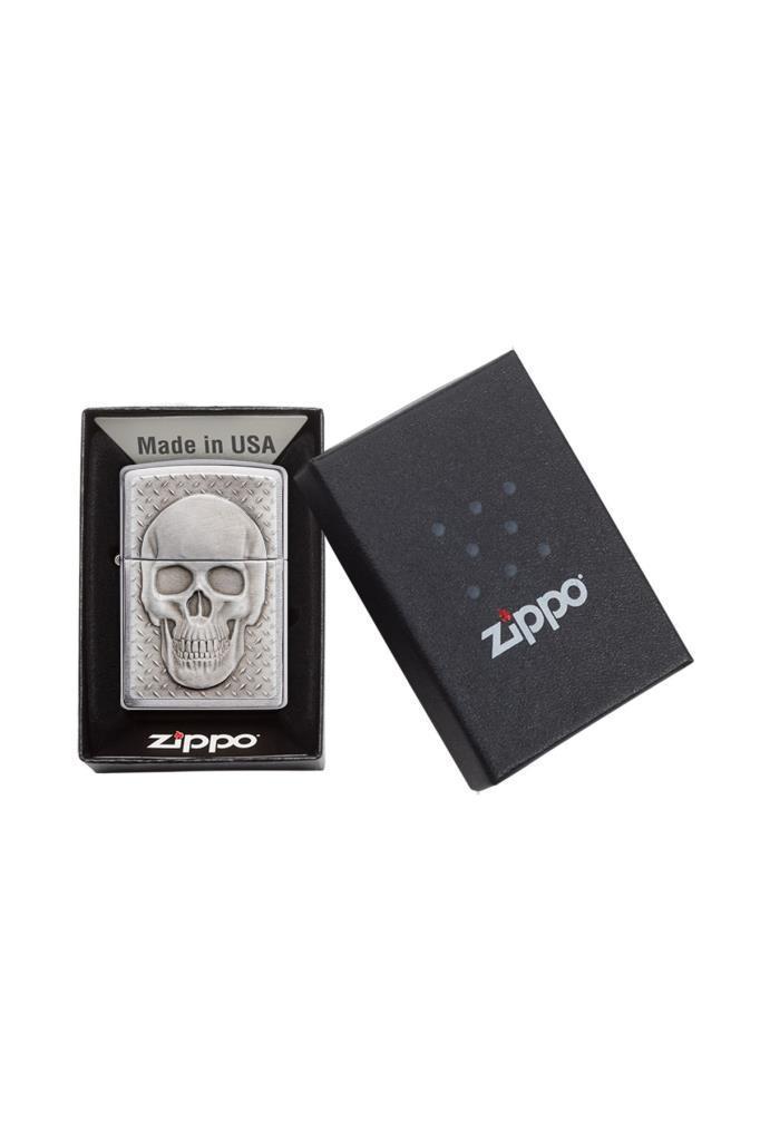 Zippo Çakmak 29818-069123 200 Skull With Brain Surprise