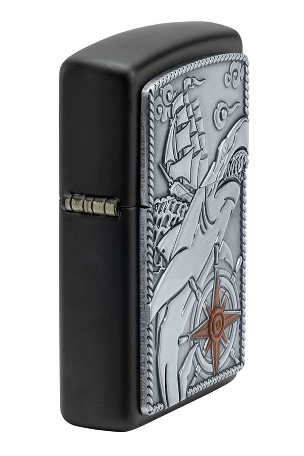 Zippo Çakmak 48120 Shark Ship Emblem