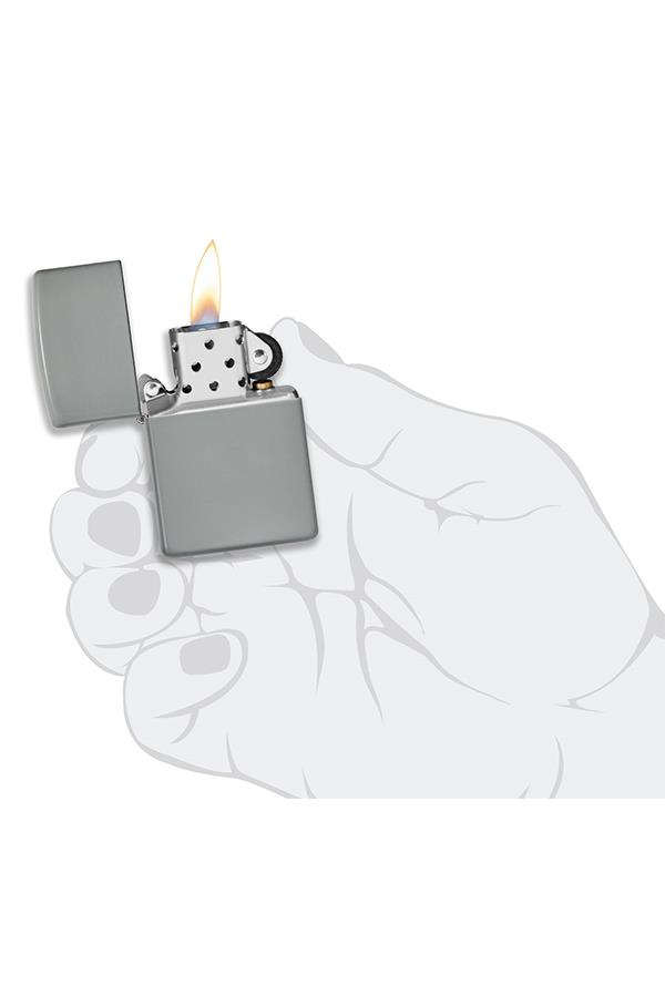 Zippo Çakmak 49452-087320 Flat Grey