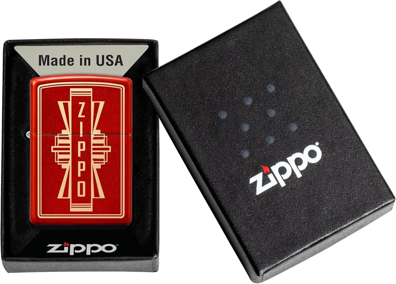 Zippo Çakmak 49475 Art Deco Design 49988-000002 TR9399