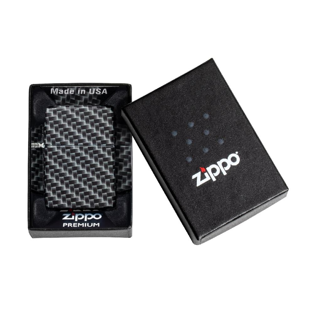 Zippo Çakmak Carbon Fiber Design 49356