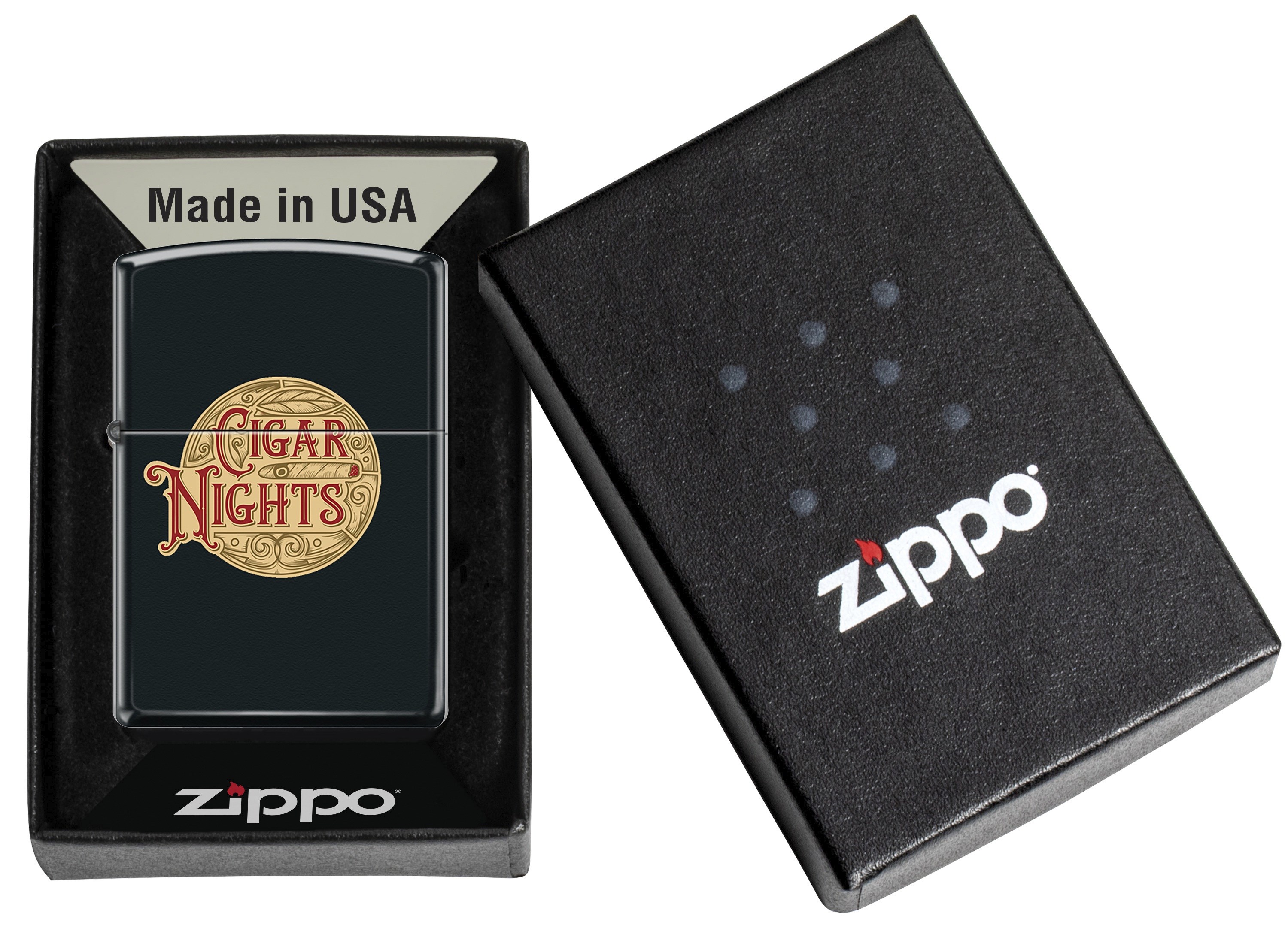Zippo Çakmak Cigar Nights Design 218-123679 TR9433