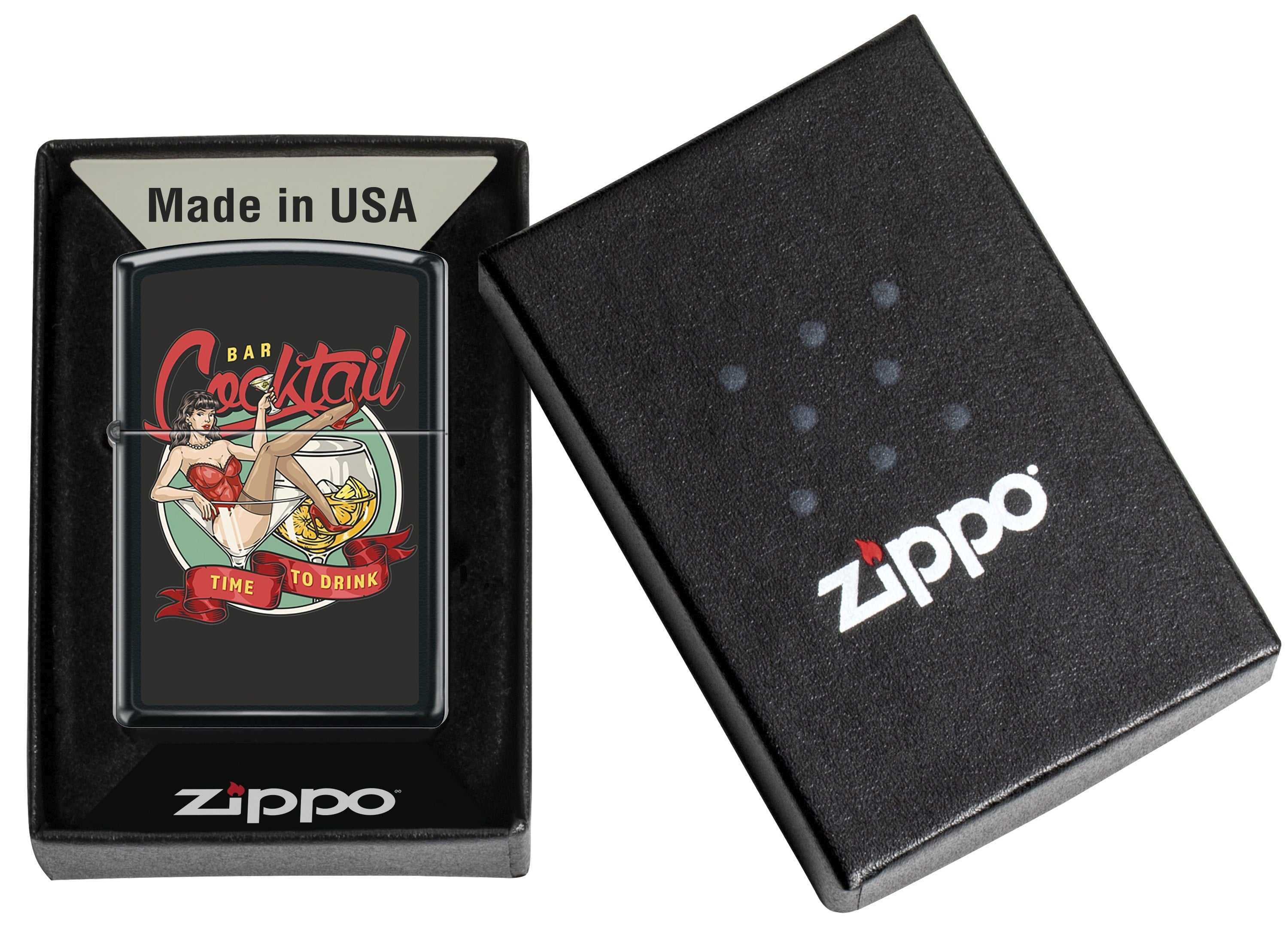 Zippo Çakmak Cocktail Girl Design 218-123675 TR9416