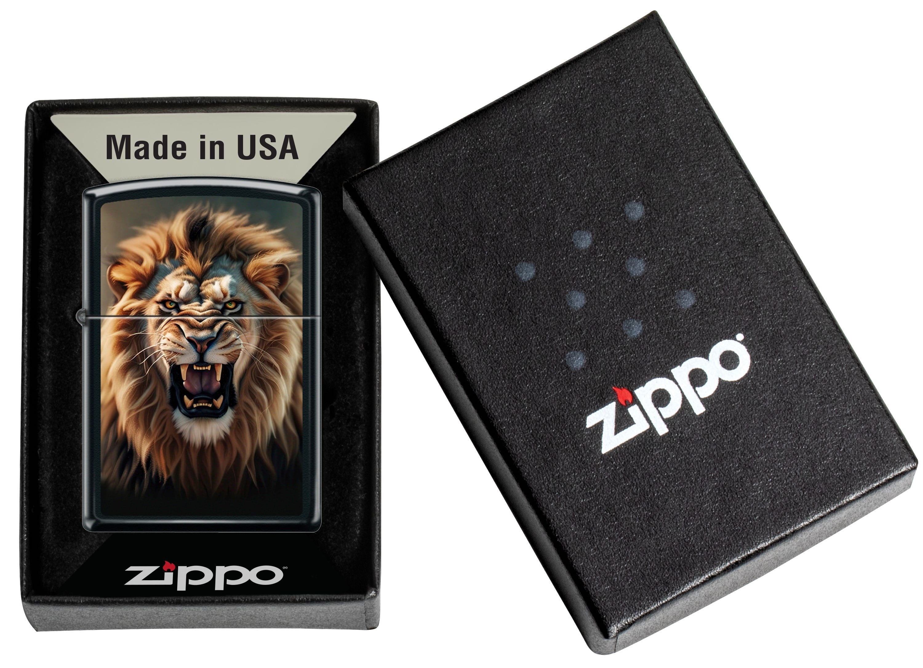 Zippo Çakmak Fierce Lion Design 218-123503 TR9404
