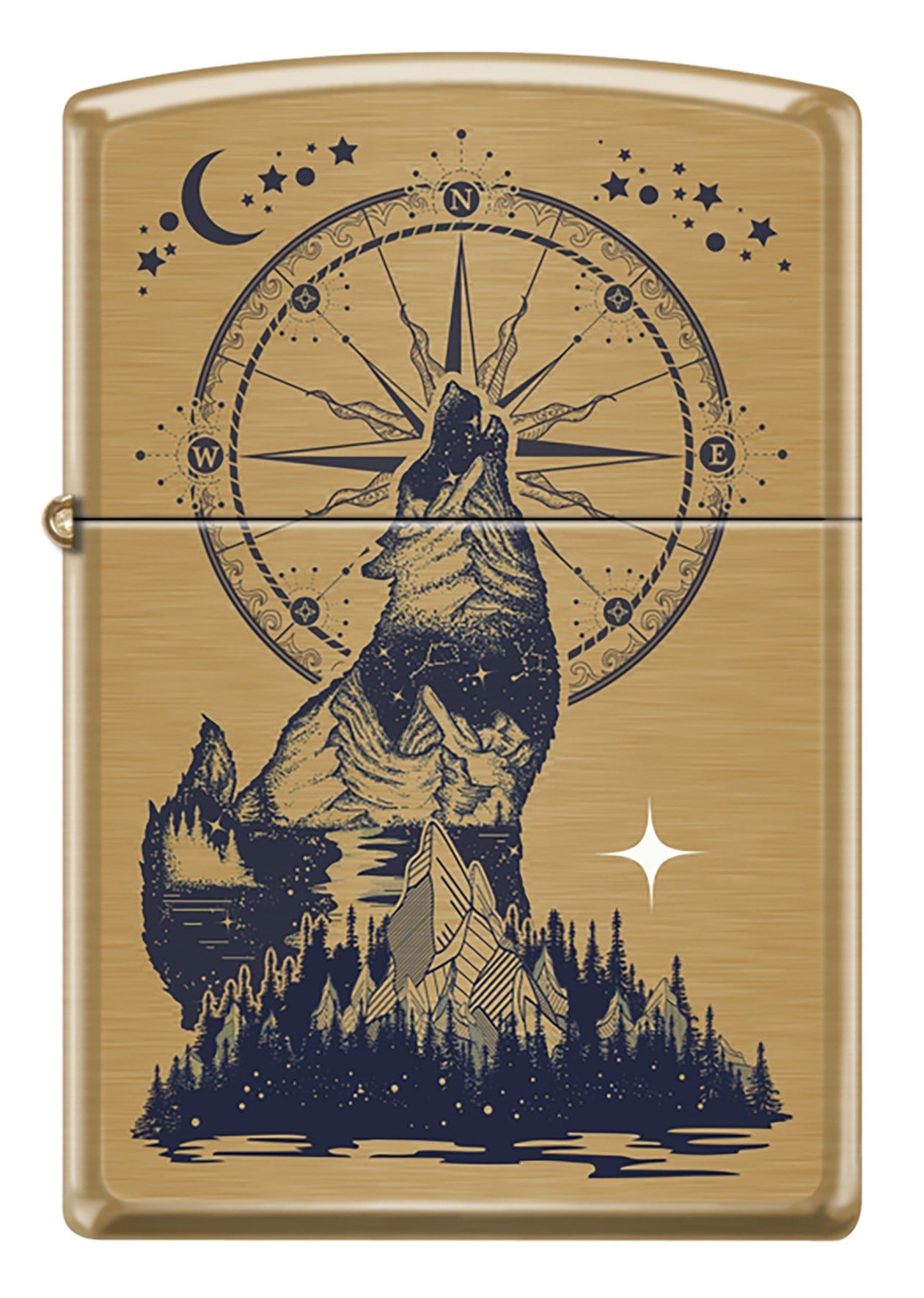 Zippo Çakmak Howling Wolf 204B-122079 TR9374