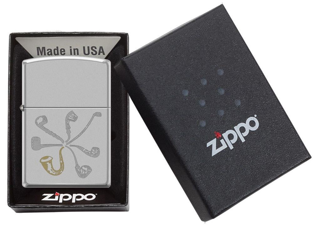 Zippo Çakmak Pipe Collage Design 205-119471