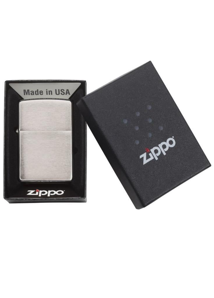 Zippo Çakmak Reg Brush Finish Chrome 200-019272