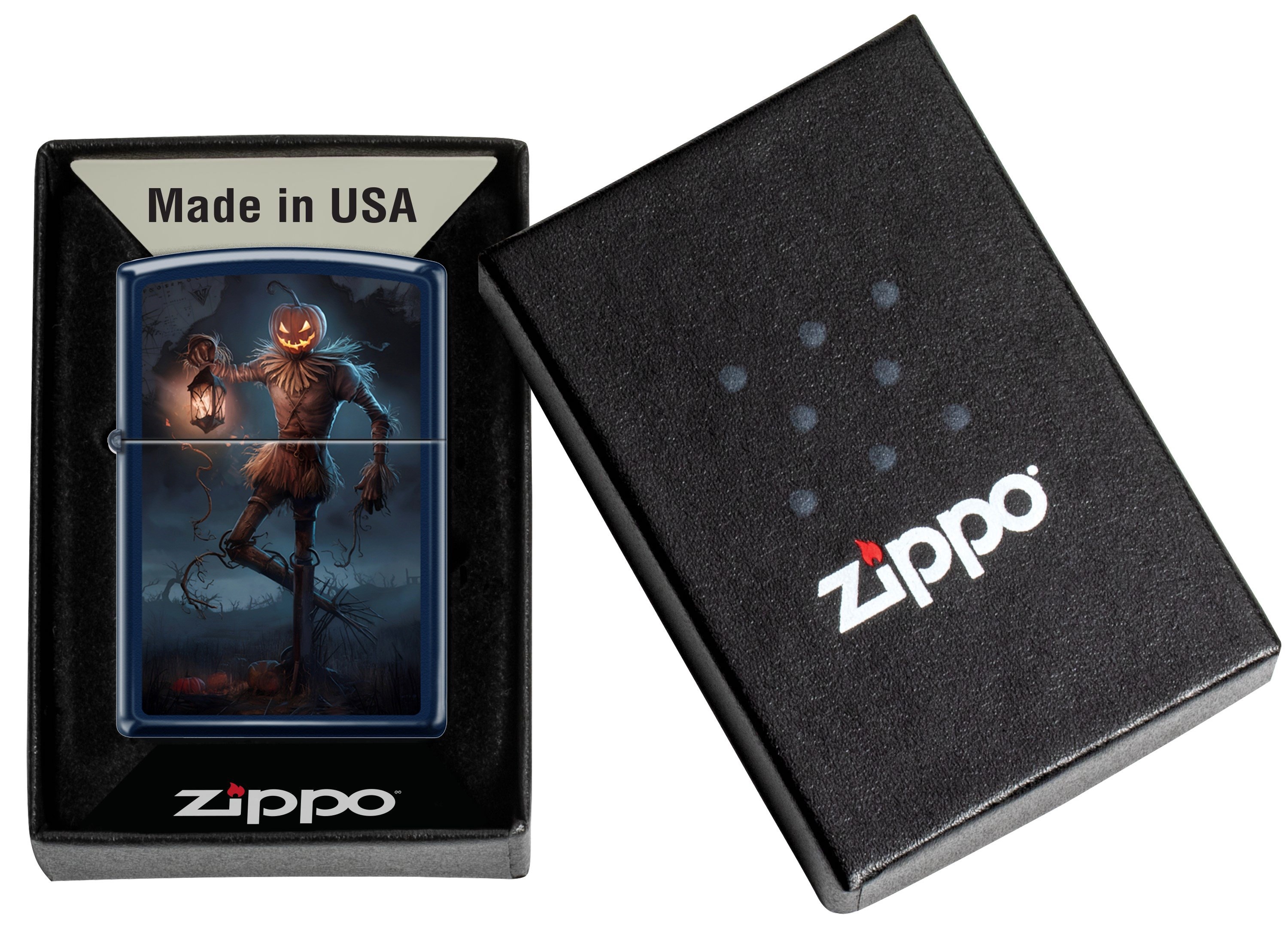 Zippo Çakmak Scarecrow Pumpkin Design 239-123493 ZP1012