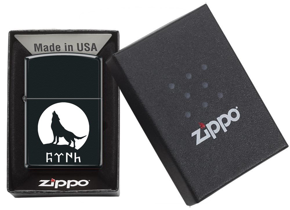 Zippo Çakmak Wolf Design 218-079657 ZP1005
