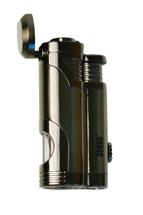 Zorro 2 Torch Pürmüz Gunmetal Metal Puro Çakmağı