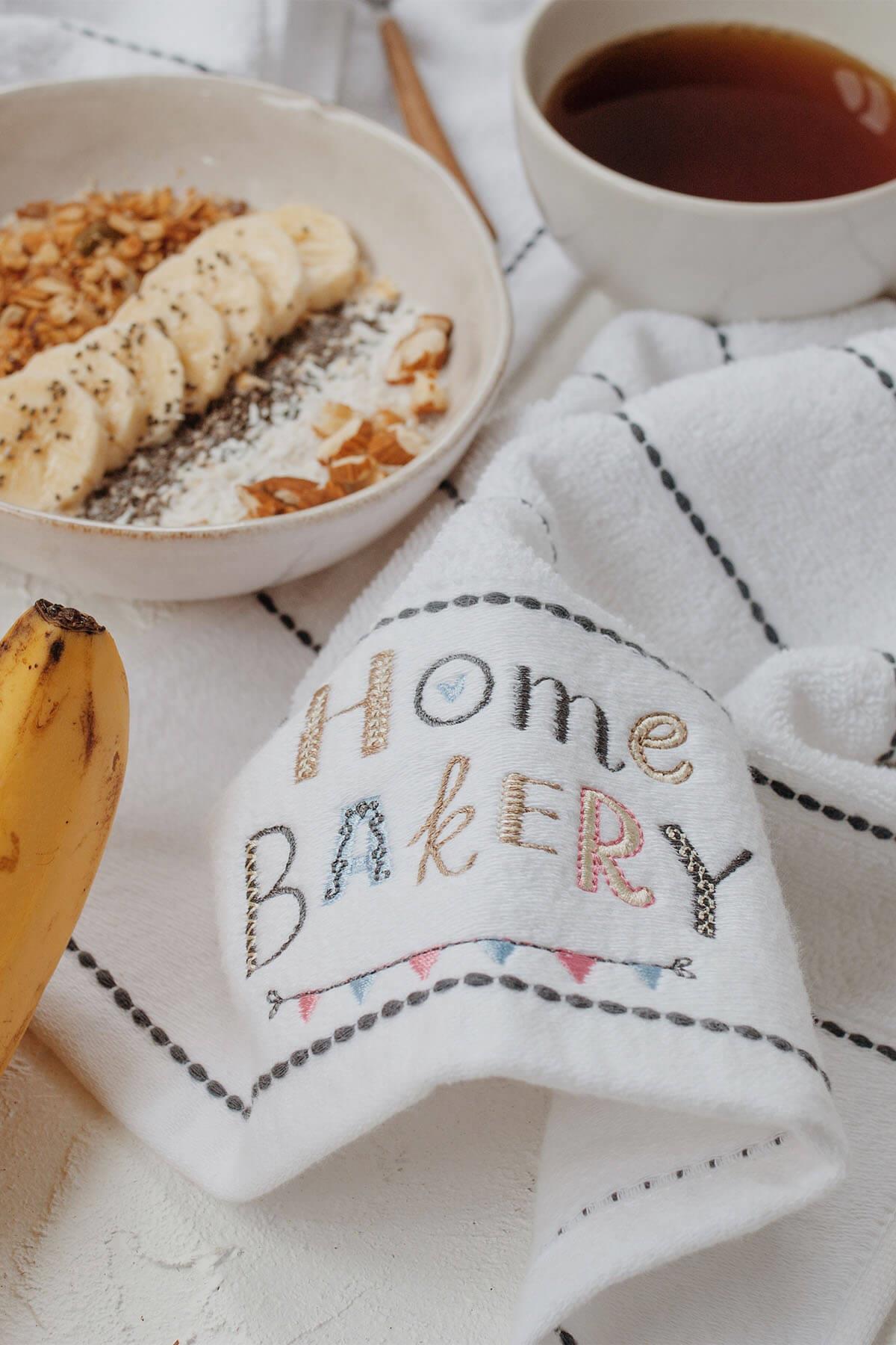 Home Bakery 2'Li  Mutfak Havlu Seti