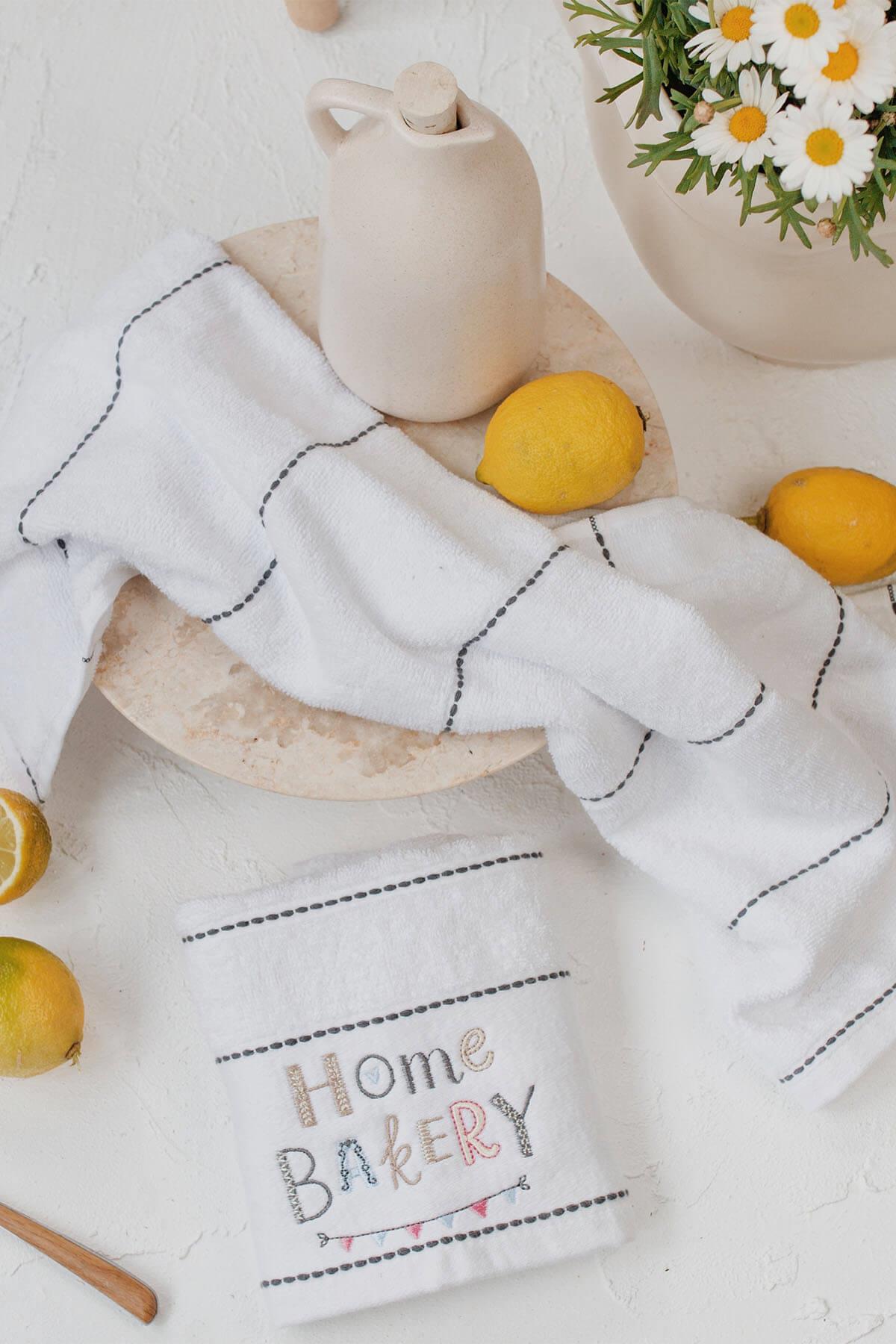 Home Bakery 2'Li  Mutfak Havlu Seti