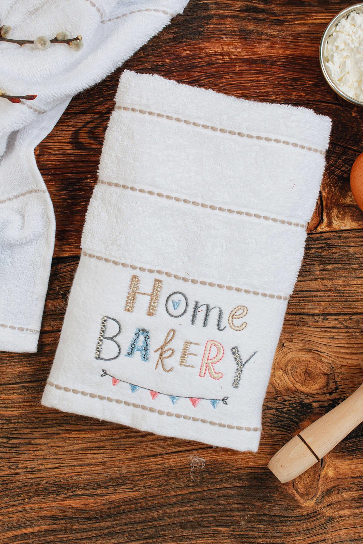 Home Bakery 2'Li  Mutfak Havlu Seti