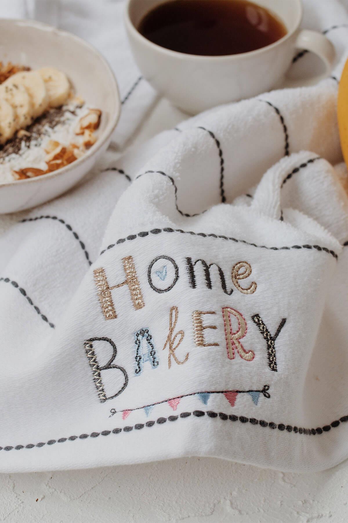 Home Bakery 2'Li  Mutfak Havlu Seti