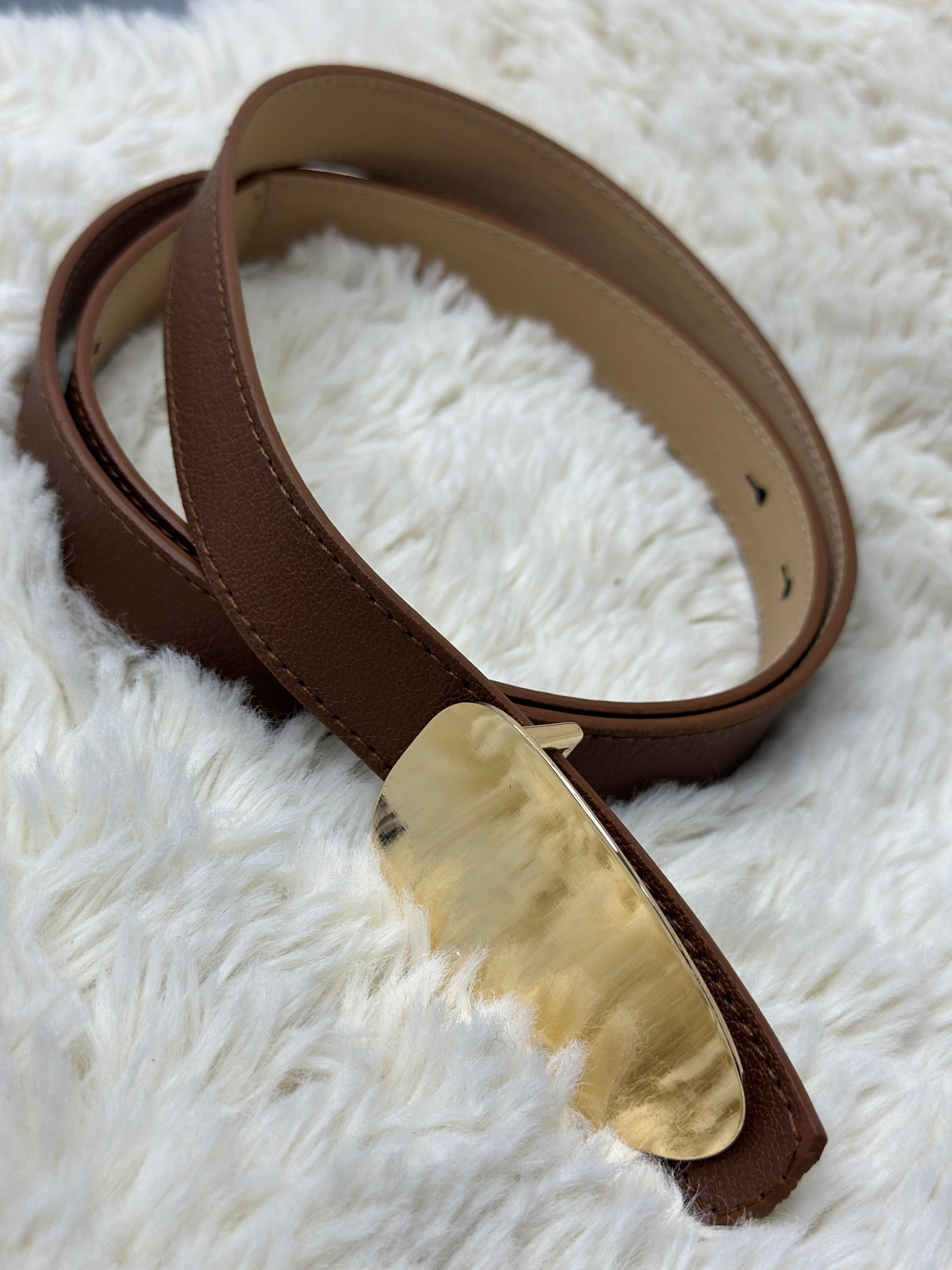 Taba Gold Tokalı Bel Ve Pantolon Kemer