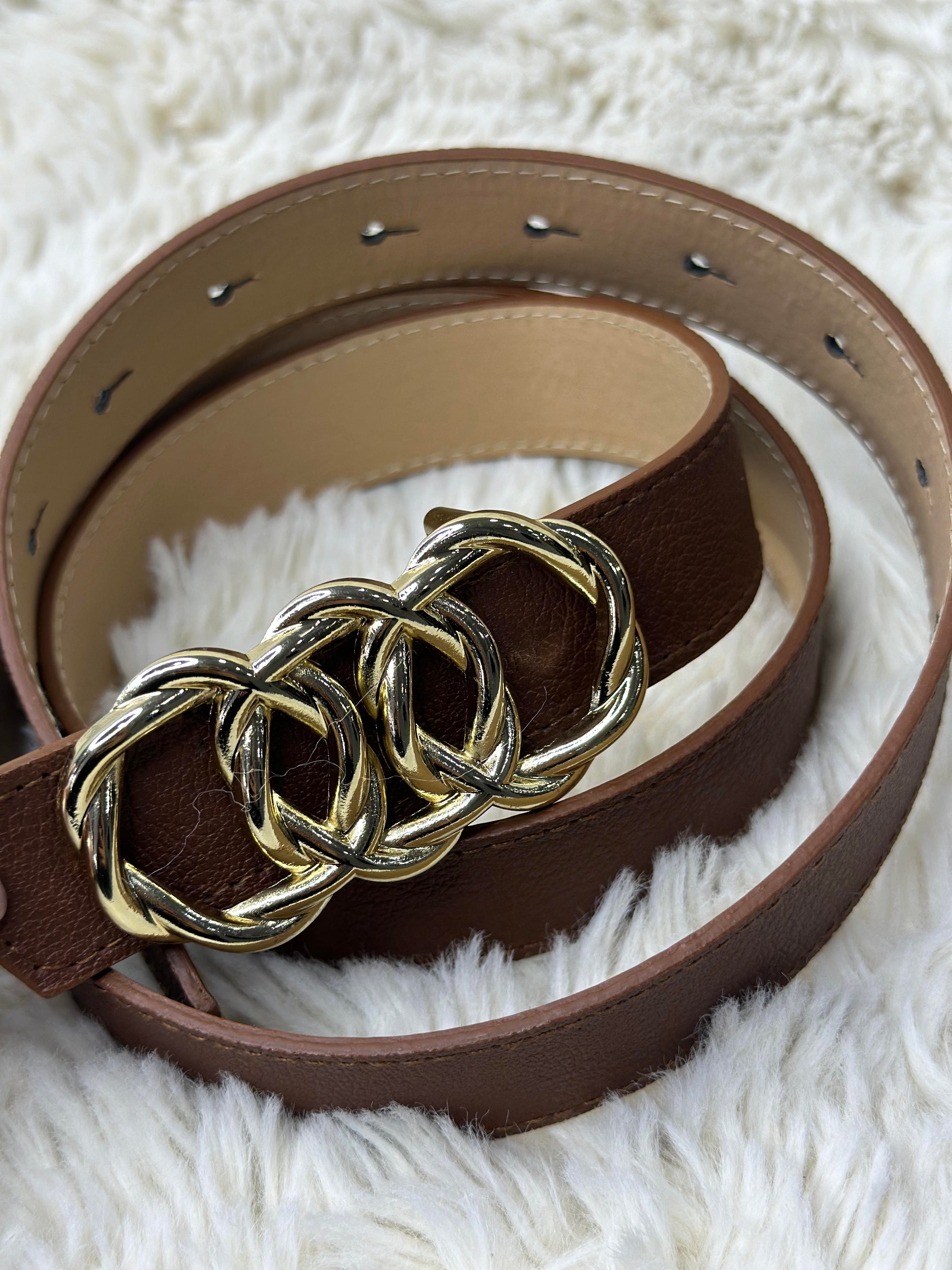 Taba Gold Tokalı Bel Ve Pantolon Kemer