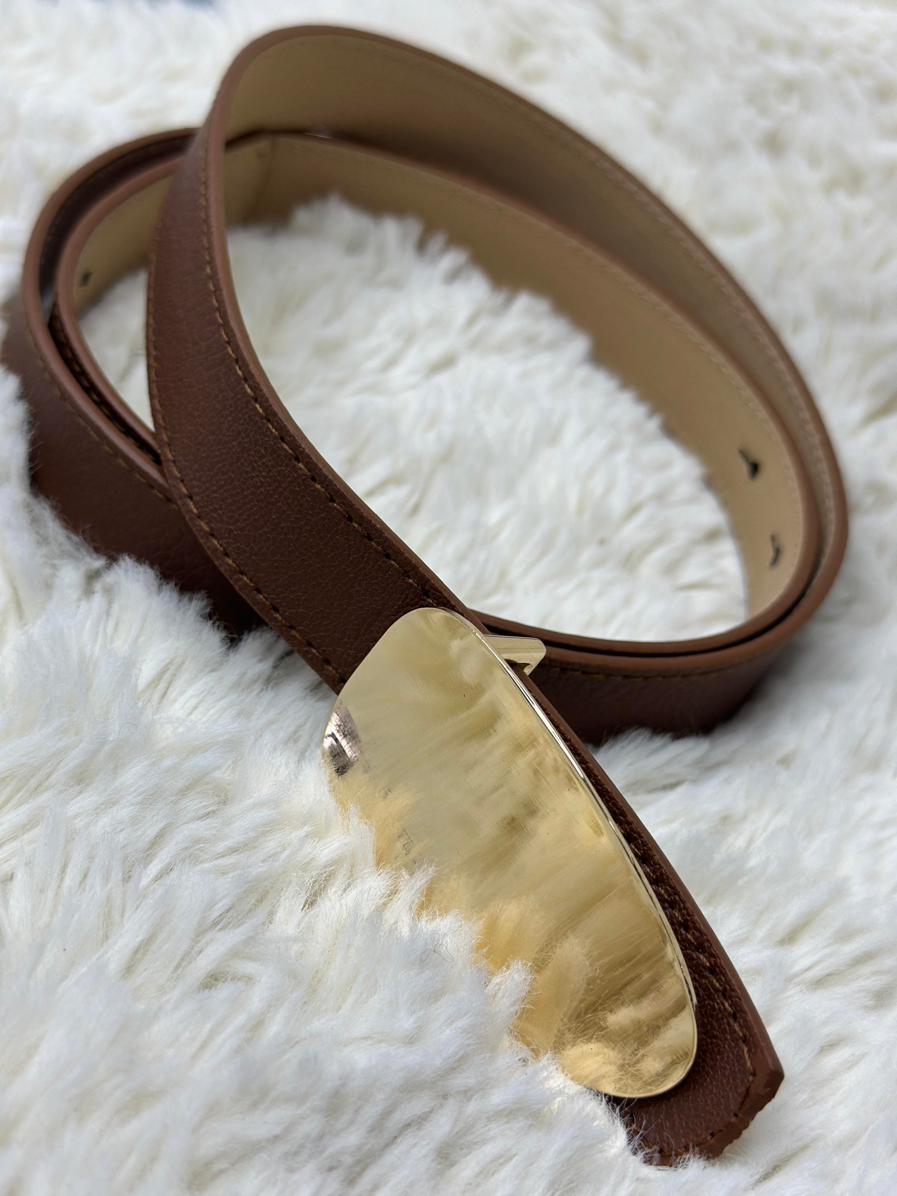Taba Gold Tokalı Bel Ve Pantolon Kemer