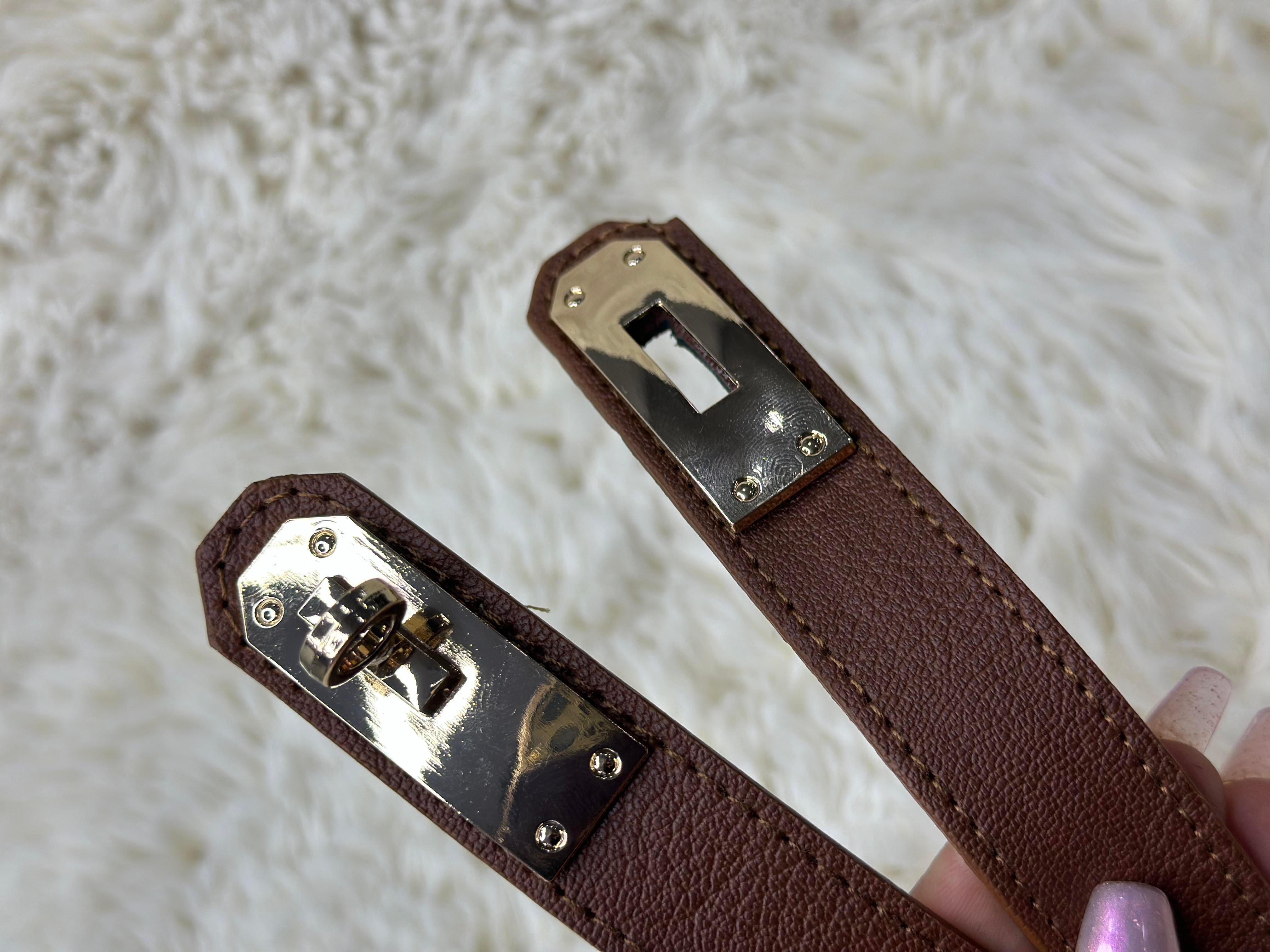 Taba Gold Tokalı Bel Ve Pantolon Kemer