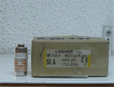 *10 ADET FİYATIDIR* Neozed Sigorta D02 50A 440V