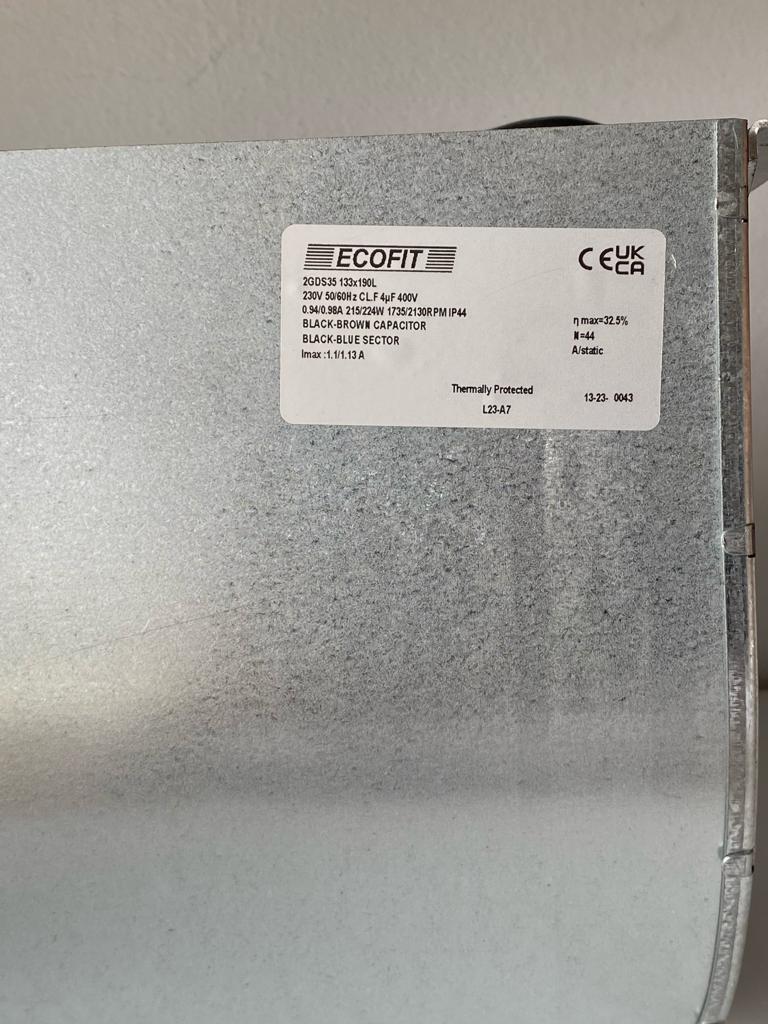 2GDS35 133X190L  ECOFİT FAN