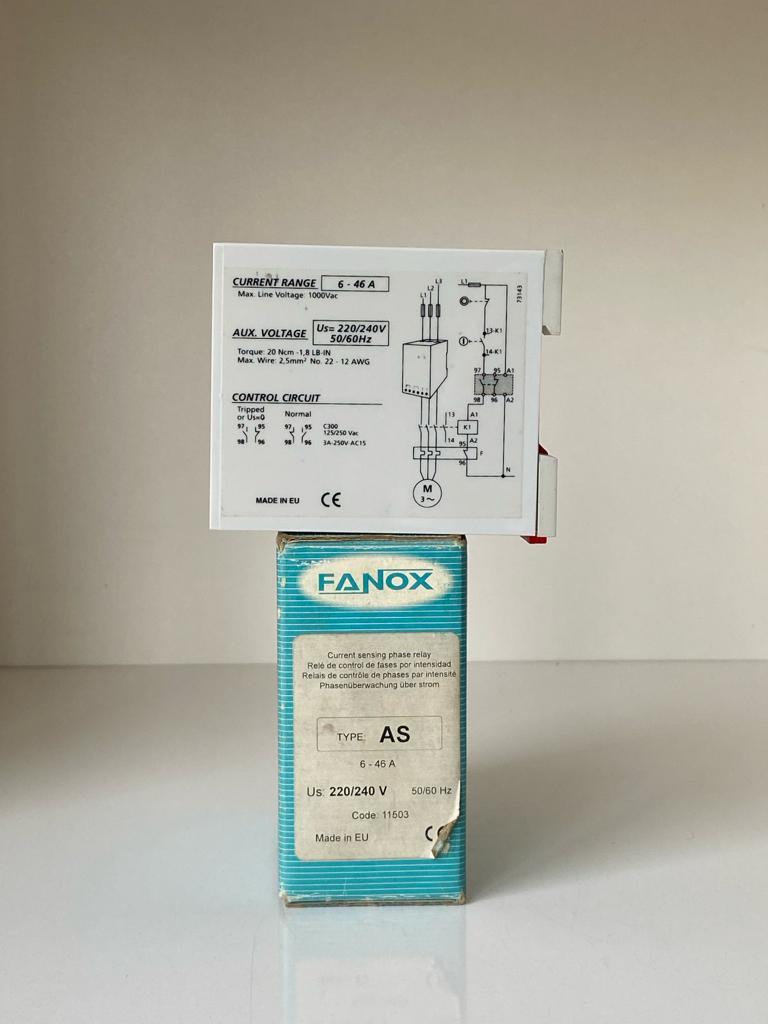 AS FANOX 230V FAZ KORUMA