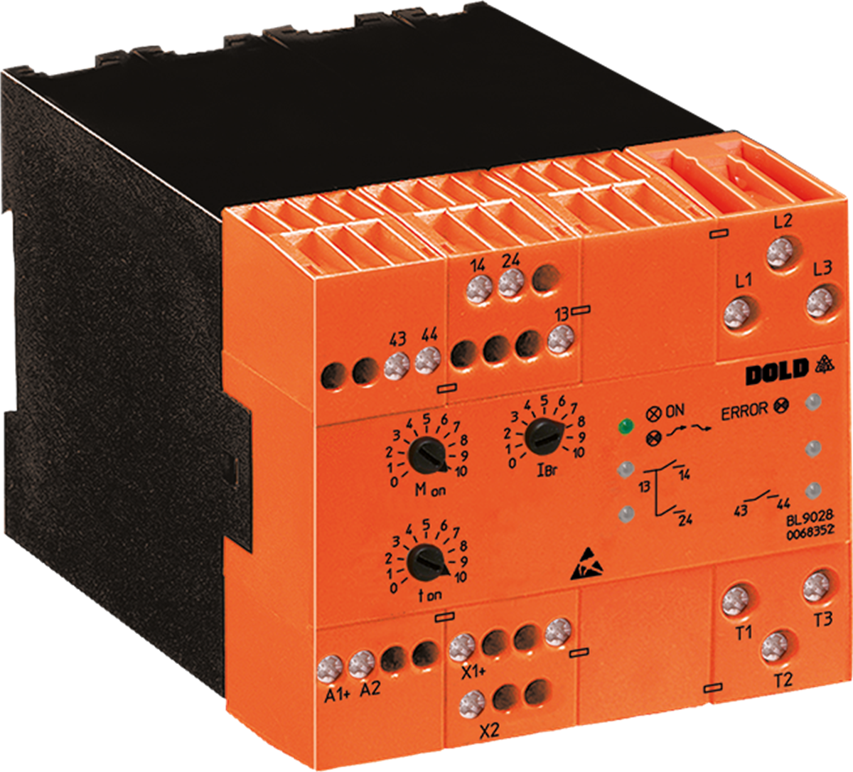 BL 9028.03 3 AC 200 ... 480 V FRENLEME FONKSİYONLU YUMUŞAK YOLVERİCİ- SOFTSTARTER DOLD 