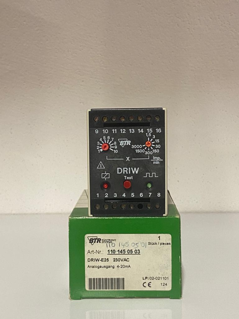 BTR DRIW E25 230V AC ANALOG ÇIKIŞ D. KONT. RÖLESİ