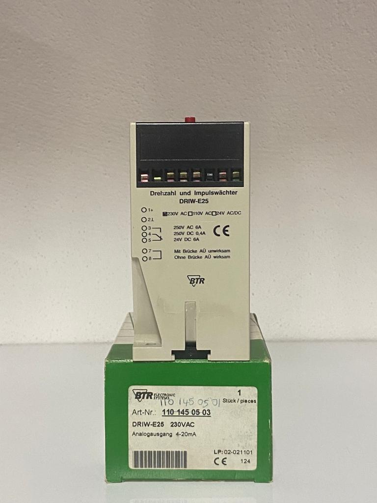 BTR DRIW E25 230V AC ANALOG ÇIKIŞ D. KONT. RÖLESİ