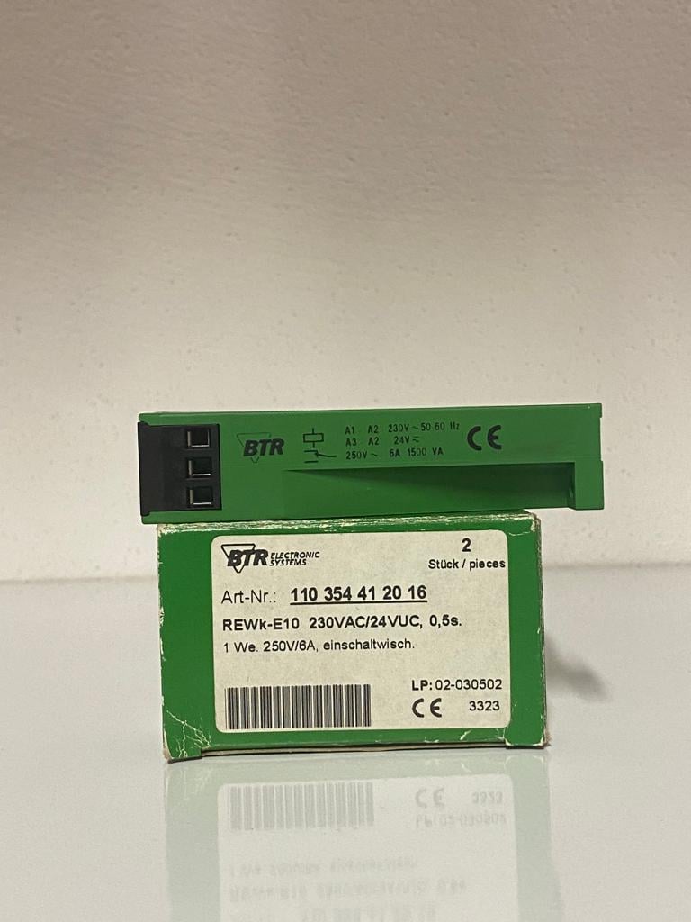 BTR REWK E10 230V AC 24V DC 0,55  Z. RÖLESİ