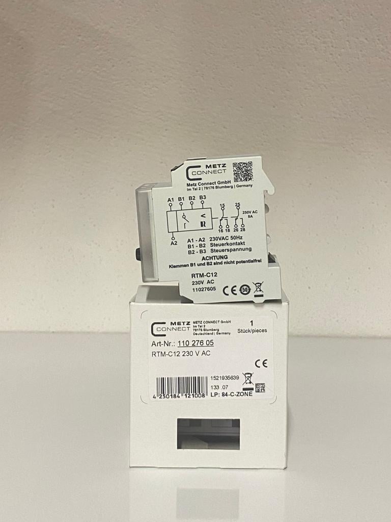 BTR  RTM C12 230 VAC TEL KOPTU RÖLESİ