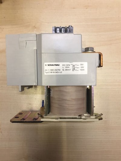 C195 B/24EV-U2 250A 24V Schaltbau Kontaktör