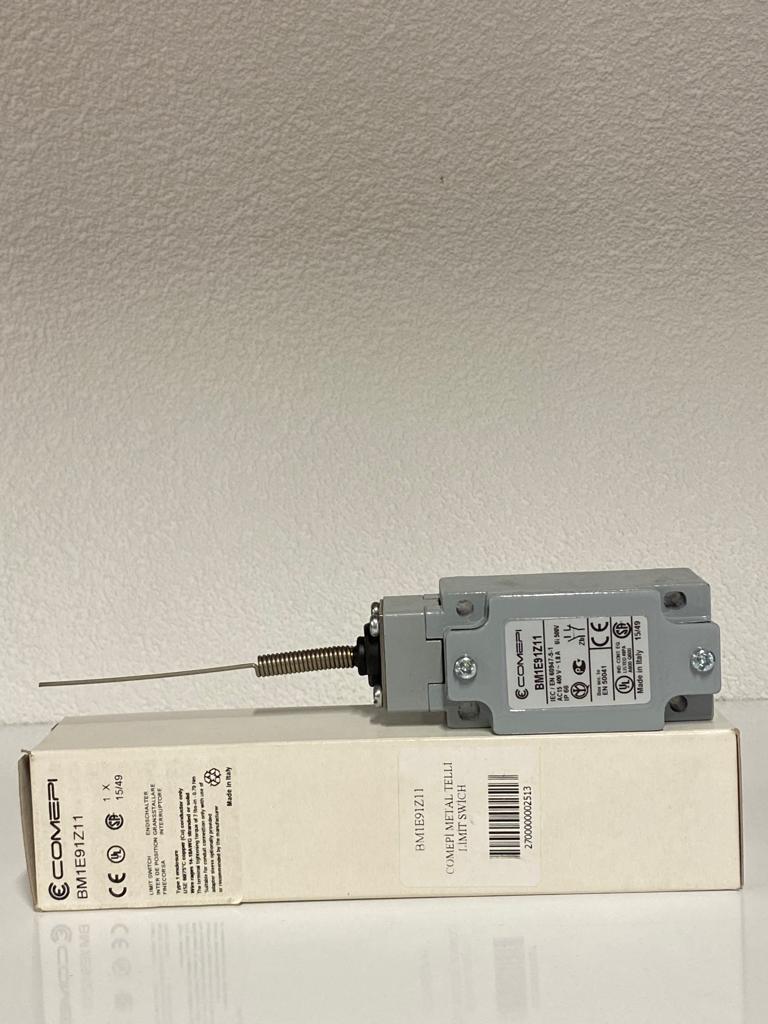 COMEPI ALÜMİNYUM GÖVDE LİMİT SWİTCH Çok yönlü ince spiral tel başlıklı 1NA 1NK konrak düzeni IP66