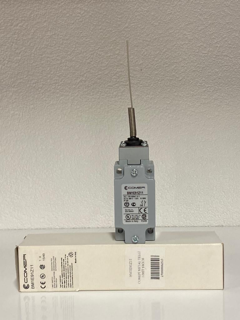 COMEPI ALÜMİNYUM GÖVDE LİMİT SWİTCH Çok yönlü ince spiral tel başlıklı 1NA 1NK konrak düzeni IP66