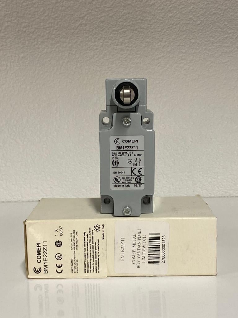 COMEPI ALÜMİNYUM GÖVDELİ LİMİT SWİTCH Yandan pimli 1NA 1NK kontak düzeni IP66