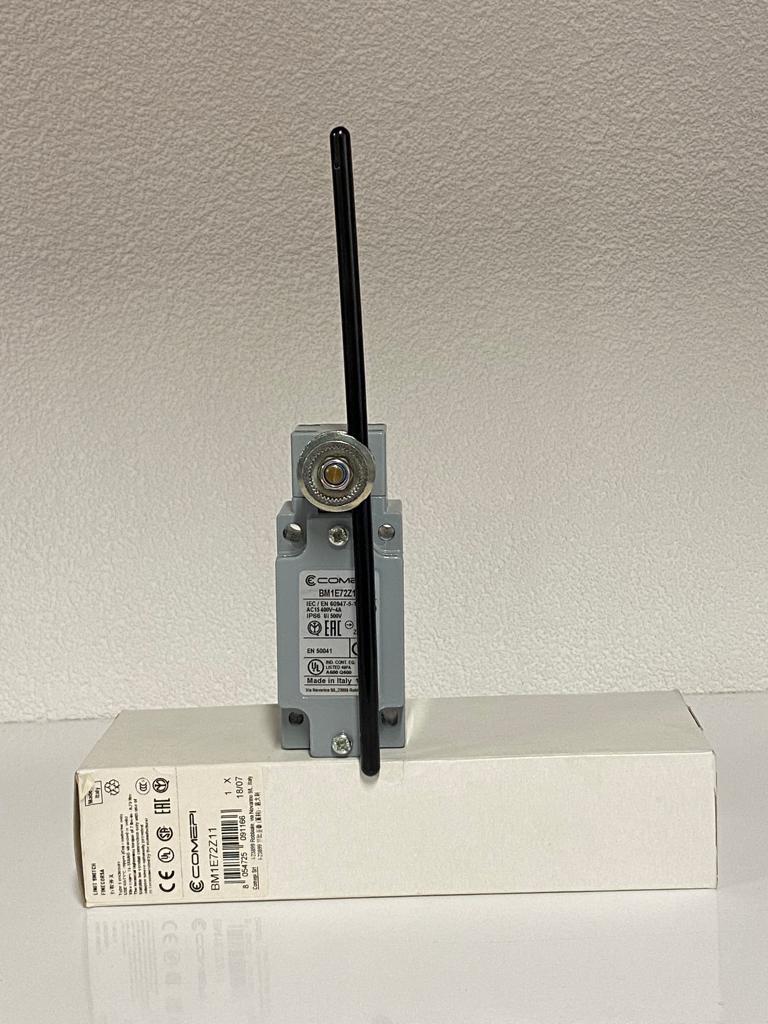 COMEPI ALÜMİNYUM GÖVDELİ LİMİT SWİTCH Açısal hareketli kafa uzunluğu ayarlanabilir Q6mm polyamid çubuk kol 1NA 1NK konrak düzeni IP66