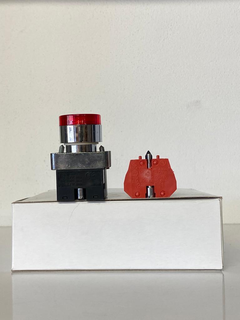 COMEPI IŞIKLI BUTON KIRMIZI