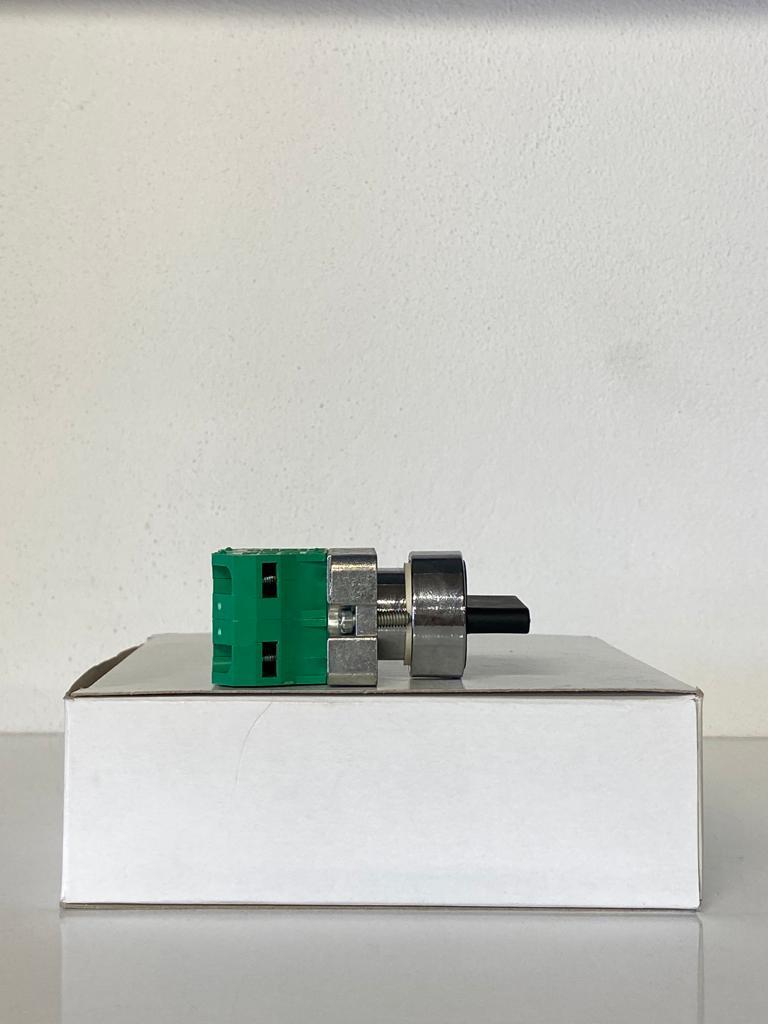 COMEPI KISA MANDALLI METAL BUTON Q22mm Merkeze yaylı 2NA kontak düzeni IP65